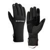 HUNTRANGE A037 Plus Velvet Sports Guantes impermeables para montar con pantalla táctil a prueba de viento, tamaño: M (negro)