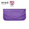Bolsa de protección de señal de teléfono celular de 6,5 pulgadas Bolsa de almacenamiento RFID de señal aislada antiubicación (Violeta)