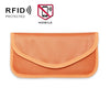 Bolsa de protección de señal de teléfono celular de 6,5 pulgadas Bolsa de almacenamiento RFID de señal aislada antiubicación (naranja)