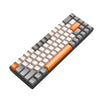 ZIYOU LANG K68 68 Teclas Teclado mecánico inalámbrico Bluetooth modelo dual, estilo: versión de eje rojo (brillante)