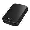 Caja de seguridad antirrobo de metal para huellas dactilares/contraseña Caja de seguridad para almacenamiento de objetos de valor, modelo: OS300FC (negro)