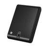 Caja de seguridad antirrobo de metal para huellas dactilares/contraseña Caja de seguridad para almacenamiento de objetos de valor, modelo: OS100SE (negro)