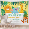 Tapiz de decoración de fiesta con fondo de foto de feliz cumpleaños, tamaño: 150x130cm(GT56-7)
