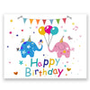 Paño de tiro de decoración de tela de fondo de fiesta de cumpleaños, tamaño: 125x100 cm (HB021)