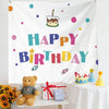 Diseño de cumpleaños Paño colgante Niños Foto Paño de pared, Tamaño: 180x230cm Terciopelo (20)