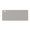 150W 80x33cm Alfombrilla de ratón con calefacción Pantalla digital Calentador de manos ajustable Almohadilla de escritorio 110V Enchufe de EE. UU. Gris