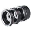 Para Canon EOS Series VILTROX DG-C Cámara Anillo de primer plano automático Montaje macro