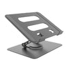 Soporte de refrigeración para computadora portátil giratorio plegable de escritorio multifuncional, especificación: SP-086 (gris)