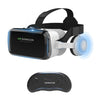 VR SHINECON G04BS + B01 Mango 3D Auriculares de realidad virtual Gafas VR con auriculares Bluetooth