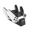 Para PS5 SYP-1018 Gamepad Soporte de carga Cargador de base dual con indicador LED