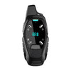 Pantalla LED Carga USB Inalámbrico Portátil Pequeño Mini Walkie Talkie (Negro)