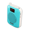 Rolton K500 Altavoz de audio Bluetooth Megáfono Amplificador de voz Soporte FM TF Grabación (Azul)