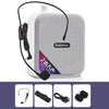 Rolton K600 7.4V Altavoz de audio Bluetooth Megáfono Amplificador de voz sin transmisor (Blanco)