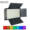 E600 RGB Color 40W 3200K-5600K LED Luces de pantalla plana Luz de relleno de transmisión en vivo, enchufe de la UE
