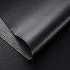 Textura de cuero de PVC Fondo de sesión de fotografía Tablero de fondo impermeable 50 x 68 cm (Lichi negro)