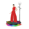 100cm Hexagonal 360 Photo Booth Eléctrico Giratorio Pequeño Escenario Para Fiestas y Bodas