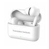 M6 traducción mutua multipaís inteligente Bluetooth traducción auricular compatible con 127 idiomas (blanco)