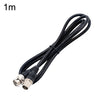 Cable de conexión BNC macho a hembra Cable coaxial de video HD de cobre completo, longitud: 1 m