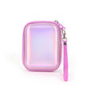 Para FUJIFILM Instax Mini EVO Link LiPlay Bolso de cámara de cuero PU con correa para la muñeca (Phantom Purple)