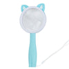 2275 5X/10X Animal de dibujos animados Handheld Children Science Experiment Lupa (Blue Cat)