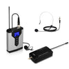 Q6 1 Drag 1 Wireless Lavalier Head Wear USB Computadora Grabación Micrófono Teléfono en vivo SLR Lavalier Micrófono