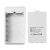 Q6 Estuche de cargador de caja de batería extraíble de 6 secciones 18650, estilo: Flash/carga rápida (blanco)