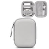 Baona BN-F003 Bolsa de almacenamiento de disco en U para cable de auriculares digital de cuero, Especificación: gris rectangular