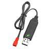 5pcs 3.7V Protección de chip inteligente Cable de carga de enchufe de batería USB (JST)