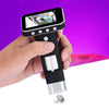 DM1 Pantalla de 3,5 pulgadas Inalámbrico inteligente 500X HD Microscopio digital de mano Microscopio portátil para niños sin soporte