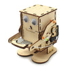 Robot comiendo monedas para niños, juguete de ciencia DIY, Kit de experimentos científicos educativos, artesanía de madera