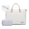 Para MacBook 13.3-14 Pulgadas MAHOO 10188 Bolsa de computadora de mano ultrafina Bolsa de mensajero para computadora portátil, Color: Gris + Bolsa de alimentación de PU gris