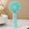 Mini ventilador portátil M9 para exteriores con carga USB, ventilador de escritorio de 2500 mAh (verde)