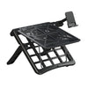 Soporte de aumento de disipación de calor de escritorio plegable multifuncional para computadora portátil (negro)