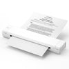Impresora térmica portátil de mano inalámbrica Bluetooth M08F (versión de letra blanca)