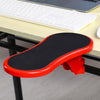 Mesa giratoria de 180 grados para computadora, soporte de mano, soporte de muñeca, alfombrilla de ratón, modelo de alfombrilla de ratón (rojo)