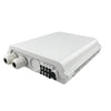 Caja divisora de fibra óptica de 8 núcleos para exteriores, ABS, para montaje en pared, para interior/exterior (blanco)