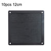 10 Uds 12cm punzonado magnético succión PVC ventilador de refrigeración red de polvo ordenador de escritorio ventilador Industrial cubierta de filtro