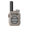 JINLIDE 3-5km 8W 6000mAh Walkie Talkie de mano Radio de jamón de frecuencia de copia inalámbrica (Amarillo)