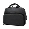 Bolso para cámara SLR Bolso cruzado para fotografía para hombre Estuche de transporte impermeable con puerto de carga USB, Tamaño: Pequeño