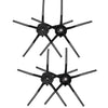 Para Roborock S7 / T7S / T7S Plus G10 2 pares Cepillo lateral negro