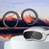 Para PICO 4 Hifylux PC-QF25, 1 par de gafas magnéticas para miopía, caja de resina no esférica, accesorios para gafas VR (500 grados)
