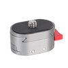 Z056 Mini Gimbal Abrazadera de placa de liberación rápida para cámara DSLR Videocámara Trípode Monopie