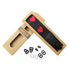 Patrón de corazón bordado Correa de cámara SLR Cámara sin espejo Love Lanyard (anillo de corazón-a-metal de niña)