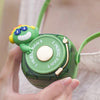 GL120-123 Ventilador de cuello colgante Mini ventilador portátil USB de mano de verano (Verde)