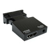 Adaptador HDMI para proyector VGA a HDMI con cable de audio Convertidor HD para computadora