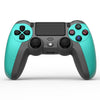 KM048 para PS4 Bluetooth Wireless Gamepad Controller 4.0 con barra de luz (verde menta)
