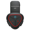 LX1 Medio casco de motocicleta A prueba de agua Inalámbrico 5.3 Auricular Bluetooth, Versión: Inglés (Rojo clásico)