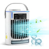 CF008 Mini hogar humidificación Spray Air Cooler USB Plug-in Portable Air Conditioner Fan (Blanco)