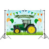 210x150cm Tractor tema cumpleaños telón de fondo niño granja Feliz cumpleaños Fondo decoraciones de fiesta