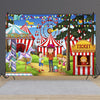 150 x 100 cm Circo Parque de atracciones Rueda de la fortuna Fotografía Tela de fondo (MDA08214)